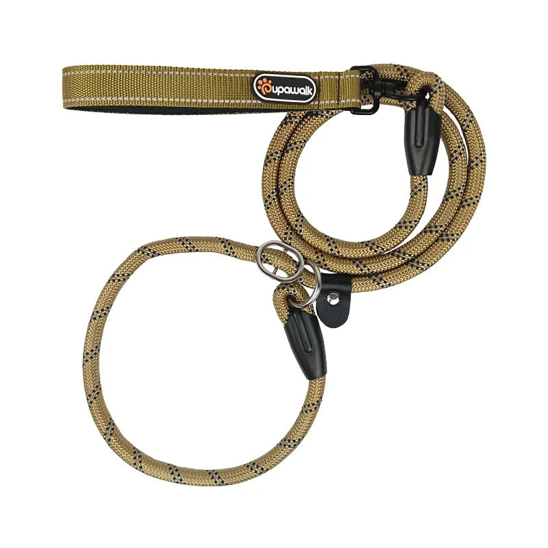 High quality luxury dog leash, comfortable and durable, suitable for mountaineering