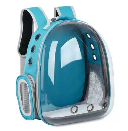 Breathable backpack cat bag, portable pet backpack