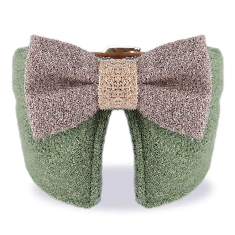 Bow cat collar, suitable for small, medium, and large pets