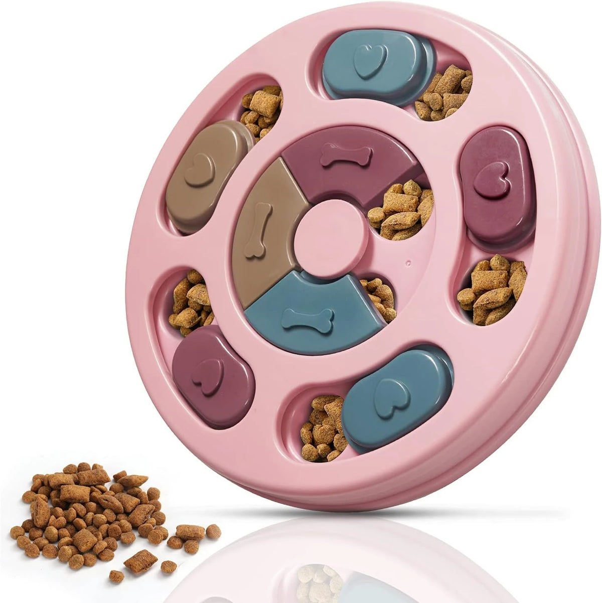 Dog Puzzle Toy with Treats for Intelligence Training and Mental Stimulation