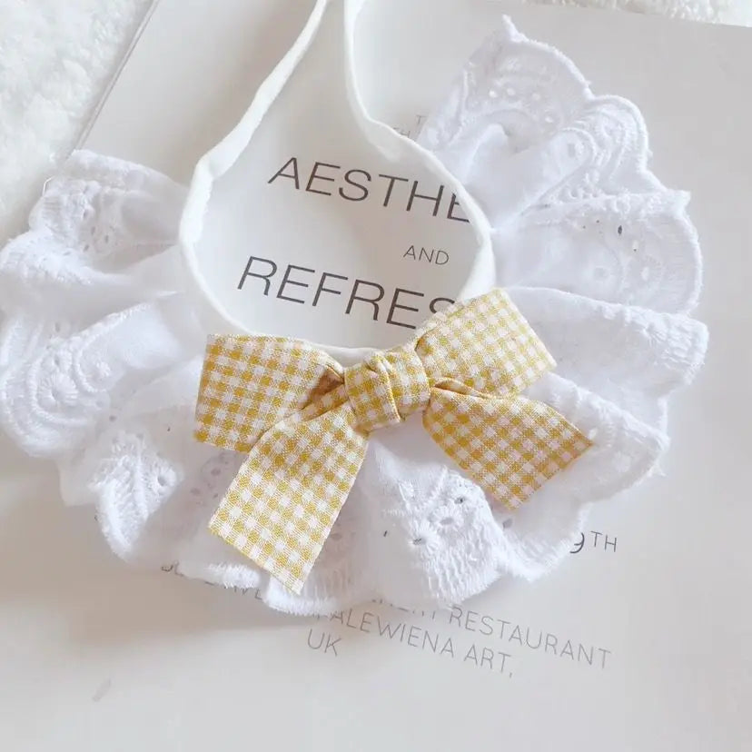 Fashionable solid color cute pet decoration pet accessories