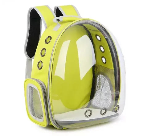 Breathable backpack cat bag, portable pet backpack
