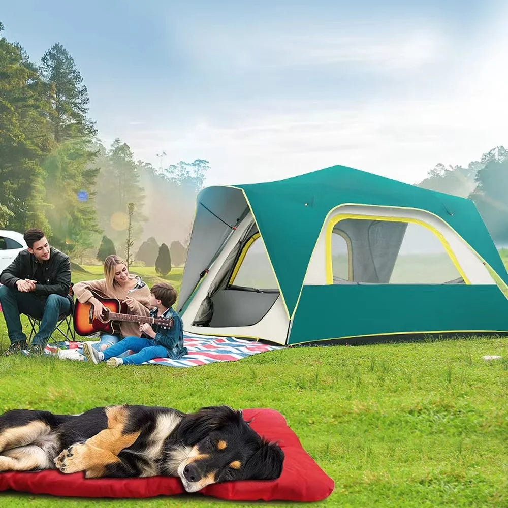 Portable outdoor waterproof dog mat