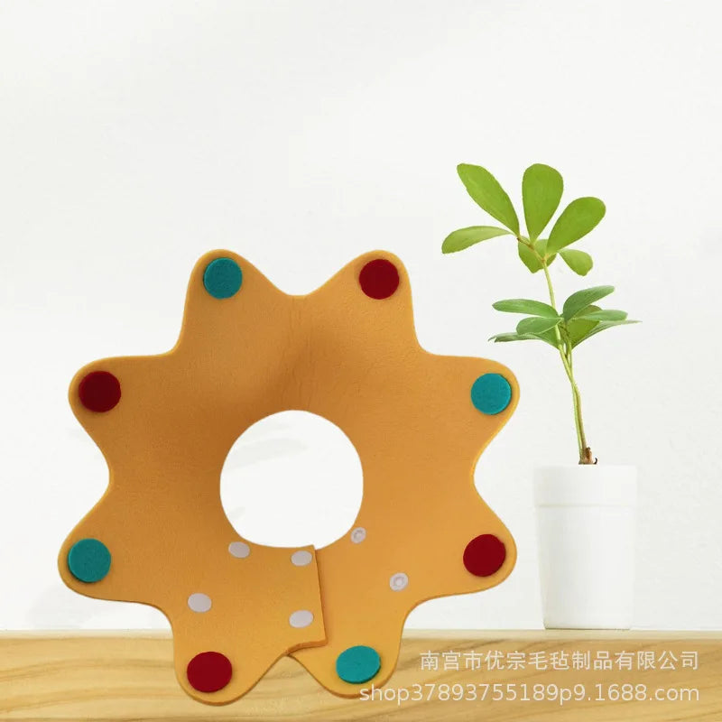 Elizabeth collar felt Chinese lightweight waterproof and anti licking cone