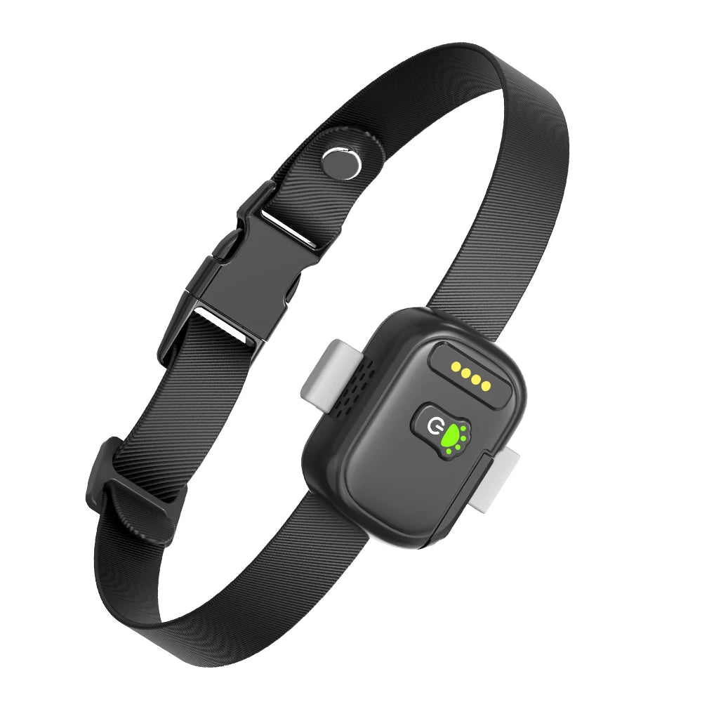 Detachable Pet 4G GPS Smart Tracker Real Time Tracking Activity Monitoring IPX7 Waterproof Collar for Dog Cat Collar Harness