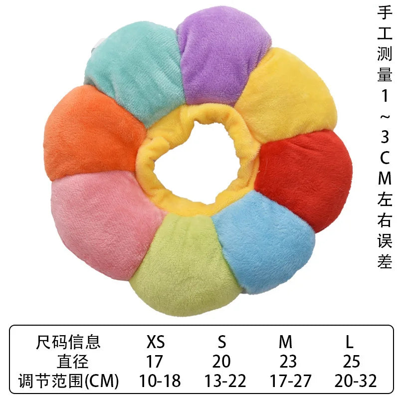 Flower shaped anti lick, anti scratch, anti scratch Elizabeth collar