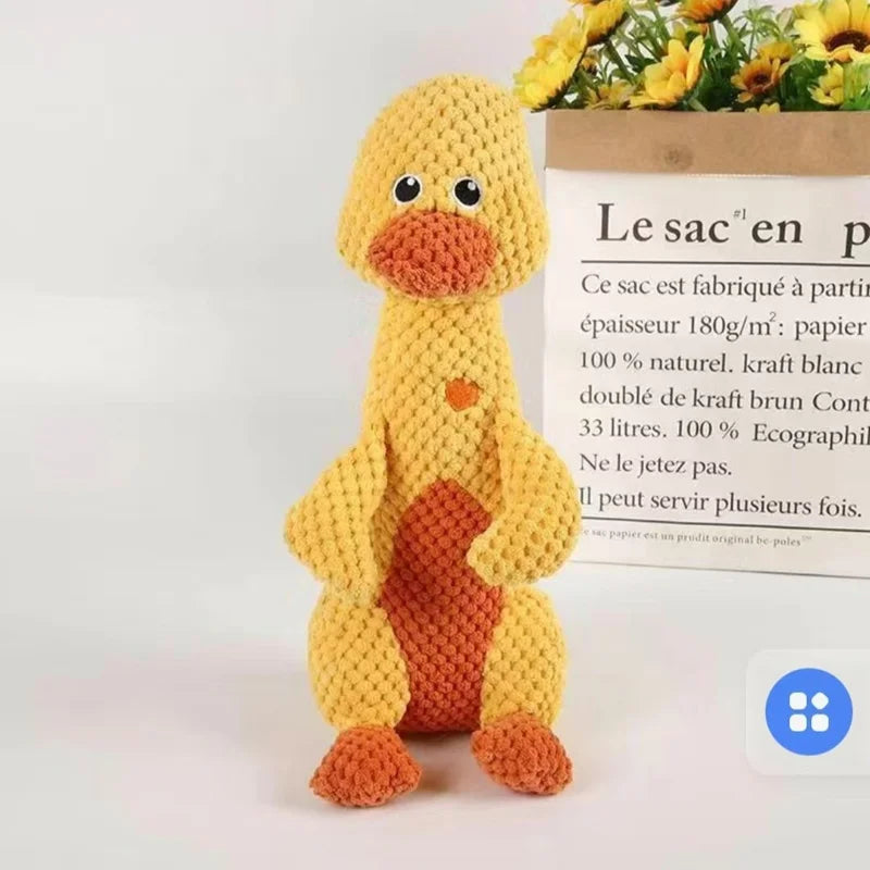 Environmentally friendly cartoon chew toy for dogs