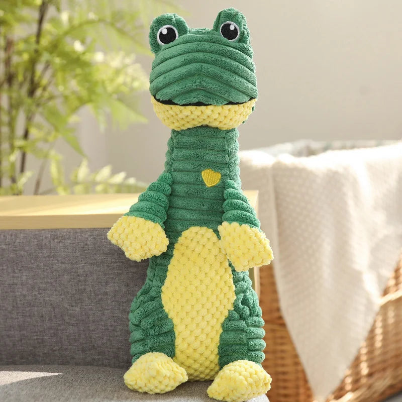 Environmentally friendly cartoon chew toy for dogs