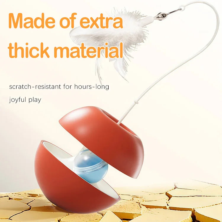 Multi functional interactive puzzle cat toy