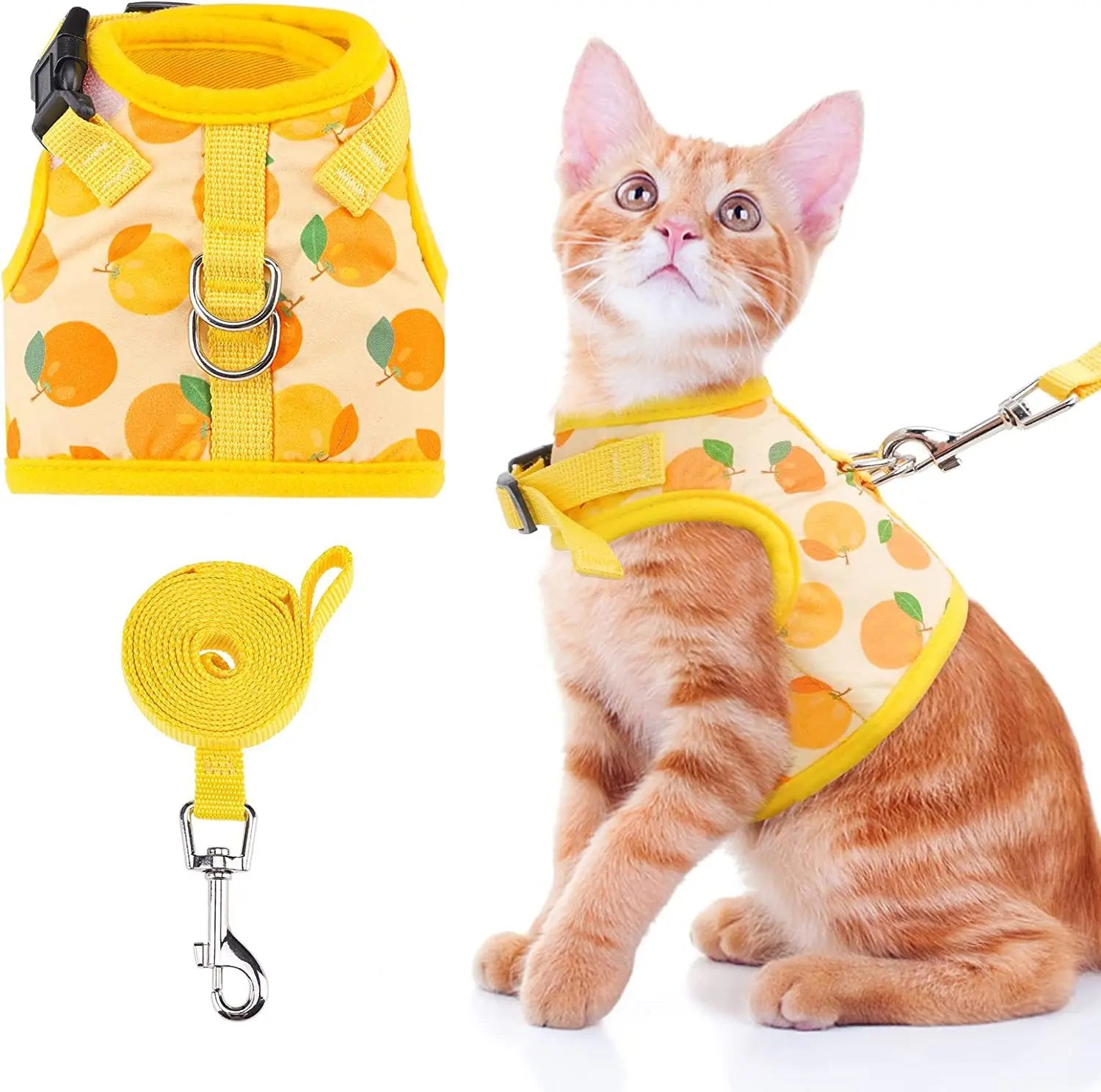 Breathable anti-pull adjustable safety pet chest harness, cross-border bestseller