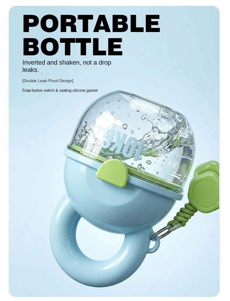 Outdoor water bottles and food feeders for dogs