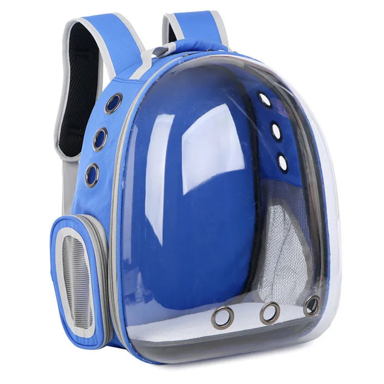 Ventilation transparent pet cat backpack outdoor capsule backpack