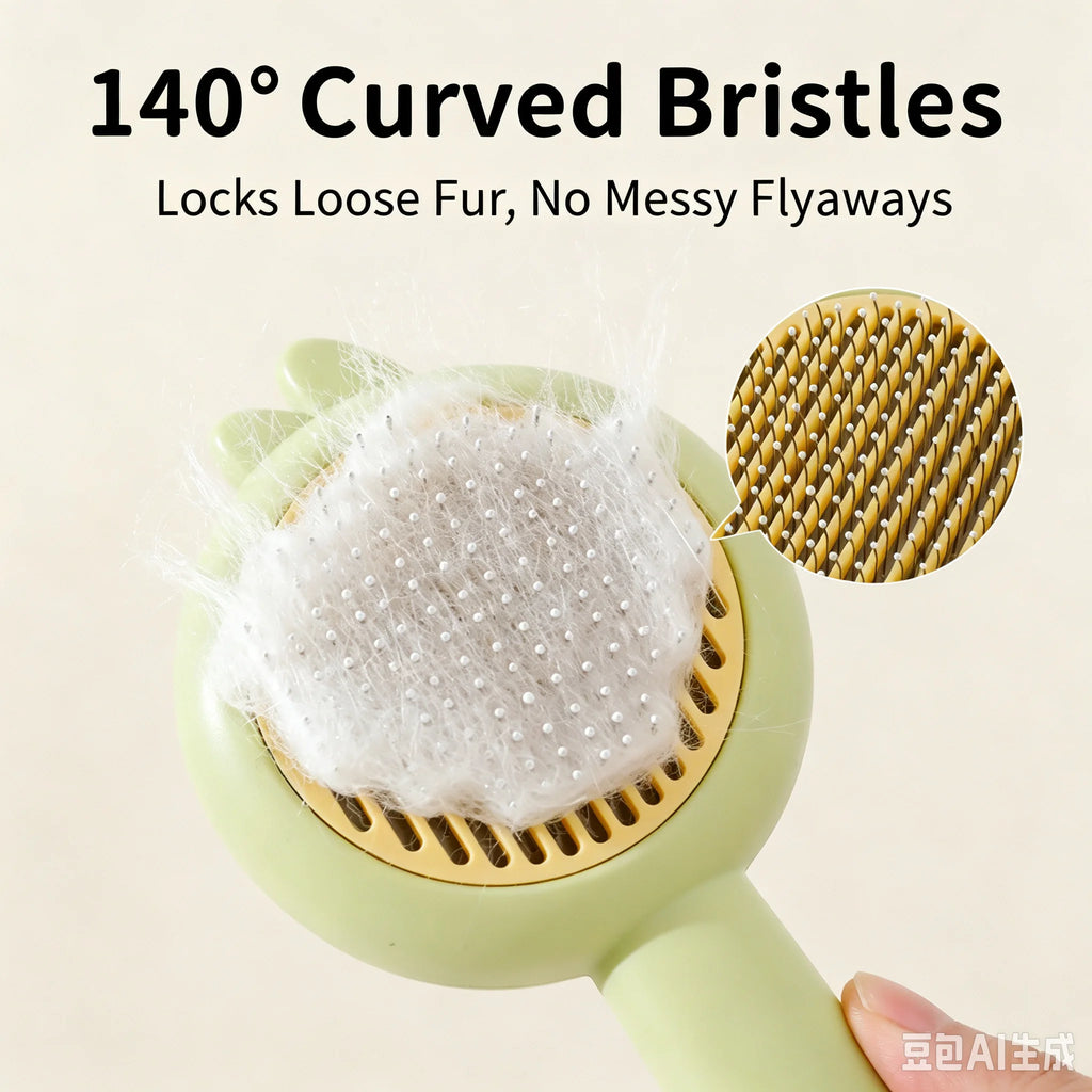 Cat comb, cat brush, cat hair removal tool, floating hair remover