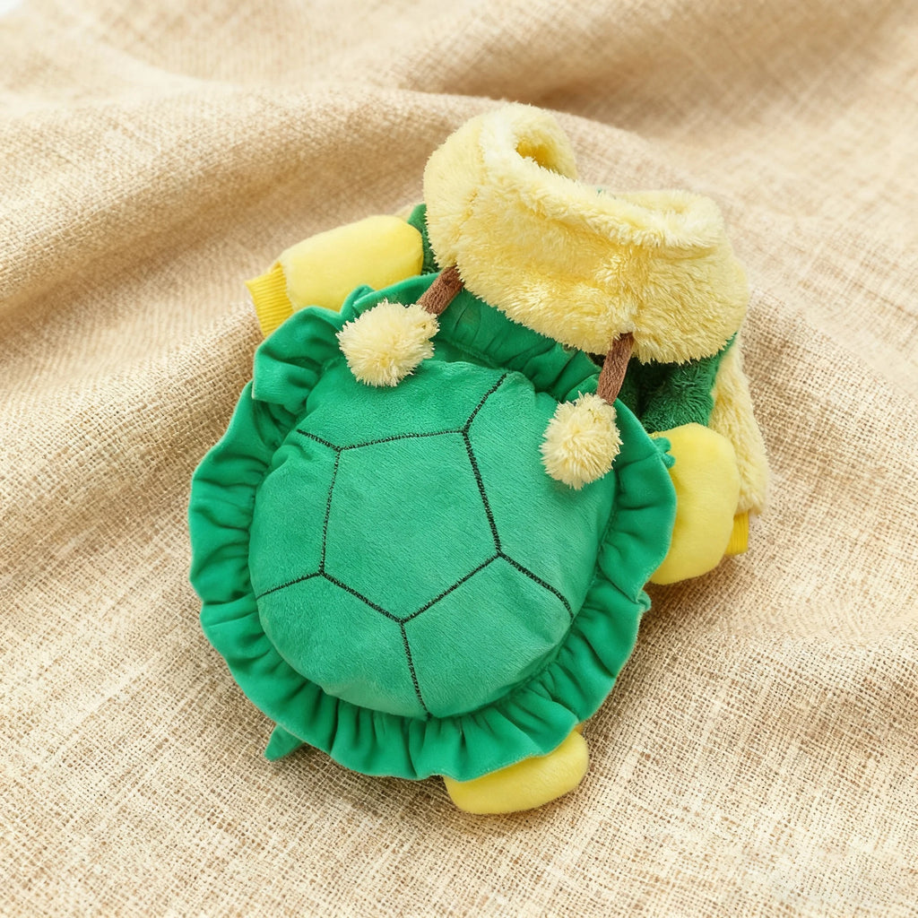 New hot selling gift creative turtle style funny pet cat dog party clothing warm polyester clothes in stock