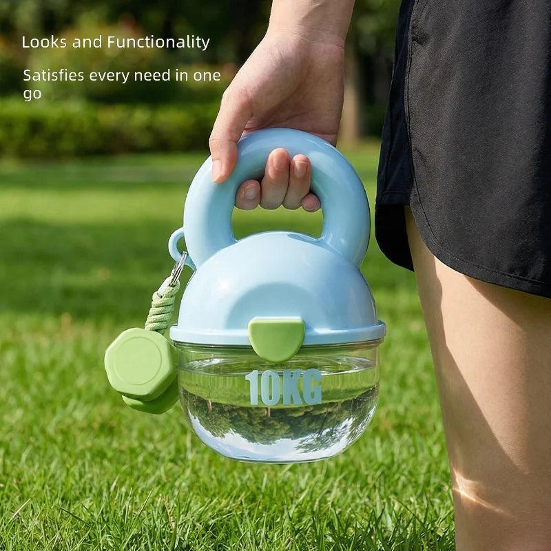Outdoor water bottles and food feeders for dogs