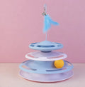 Plastic interactive toy, suitable for small to medium dogs and cats