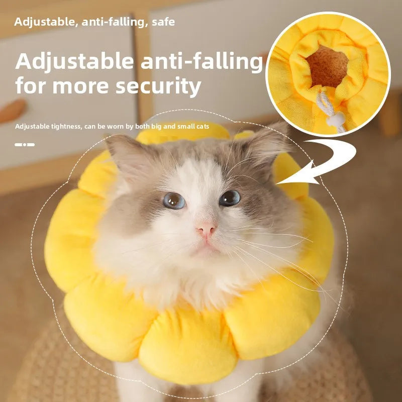 Flower shaped anti lick, anti scratch, anti scratch Elizabeth collar