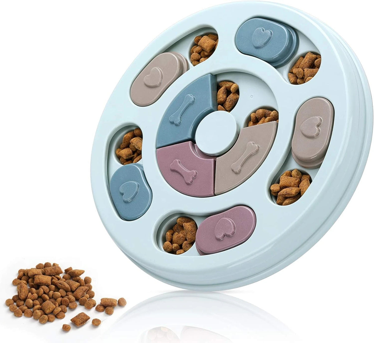 Dog Puzzle Toy with Treats for Intelligence Training and Mental Stimulation