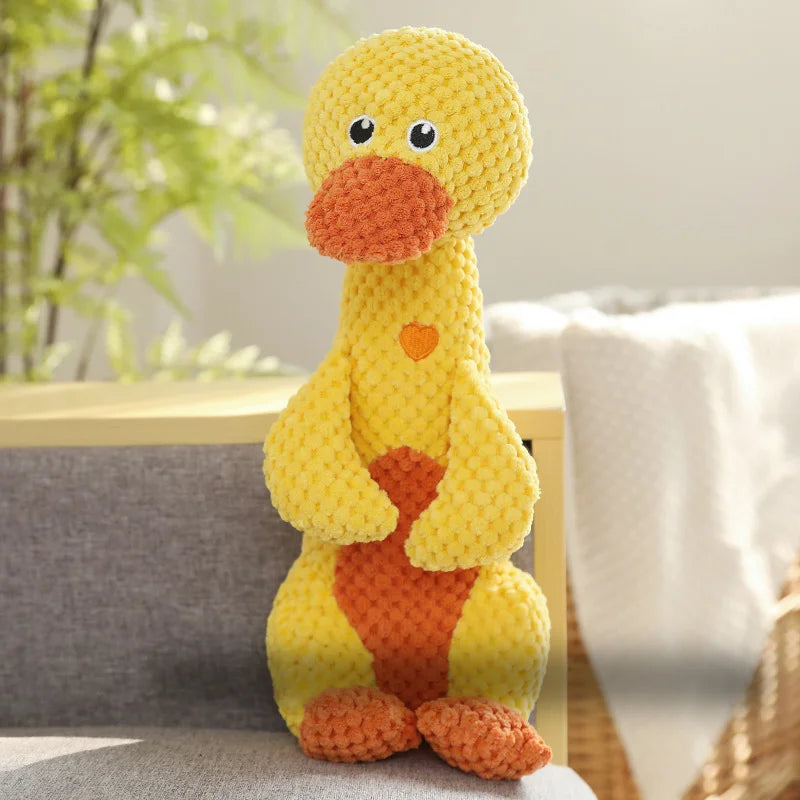 Environmentally friendly cartoon chew toy for dogs