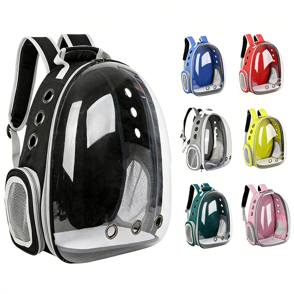 Ventilation transparent pet cat backpack outdoor capsule backpack