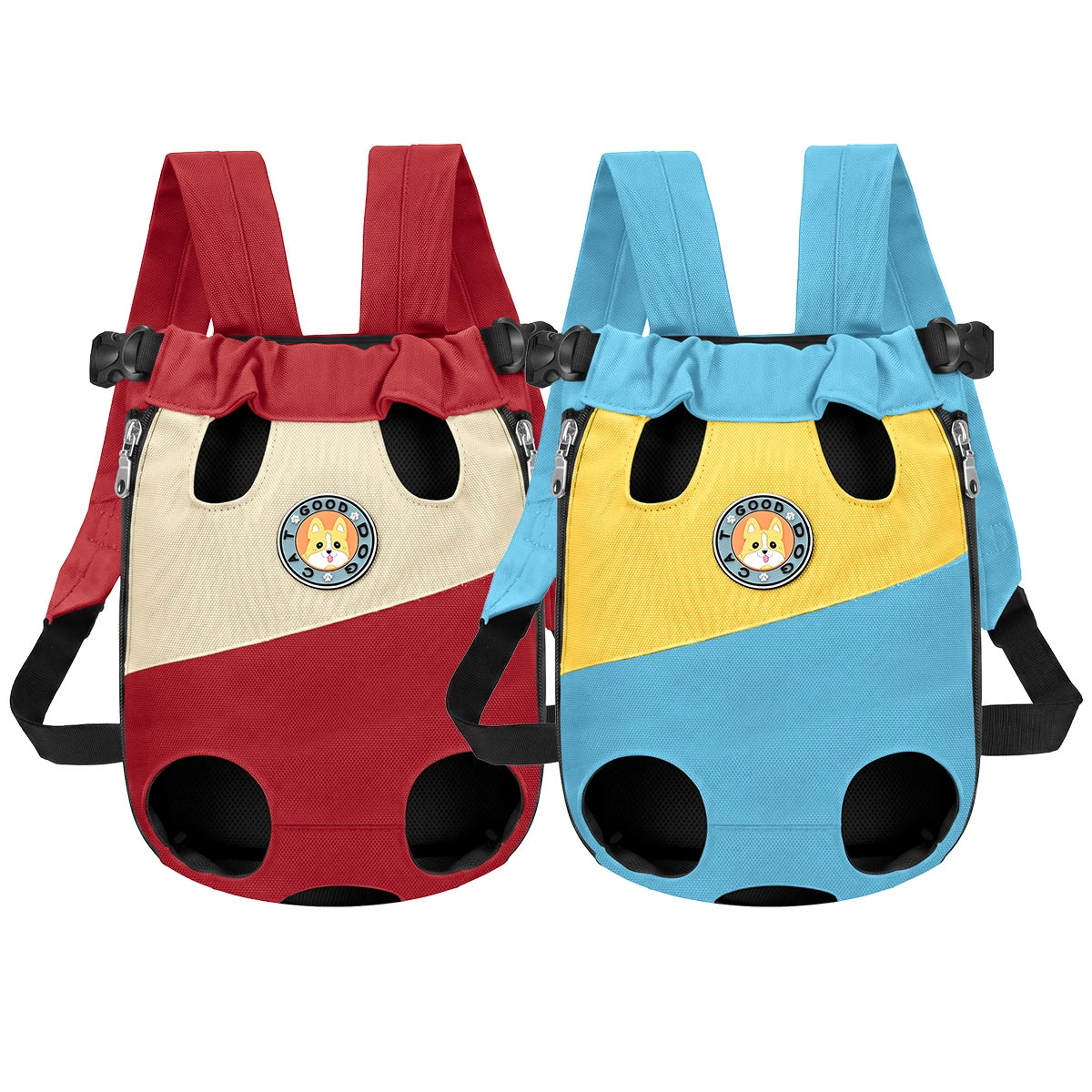 Extended pet backpack, outdoor walking for dogs and cats