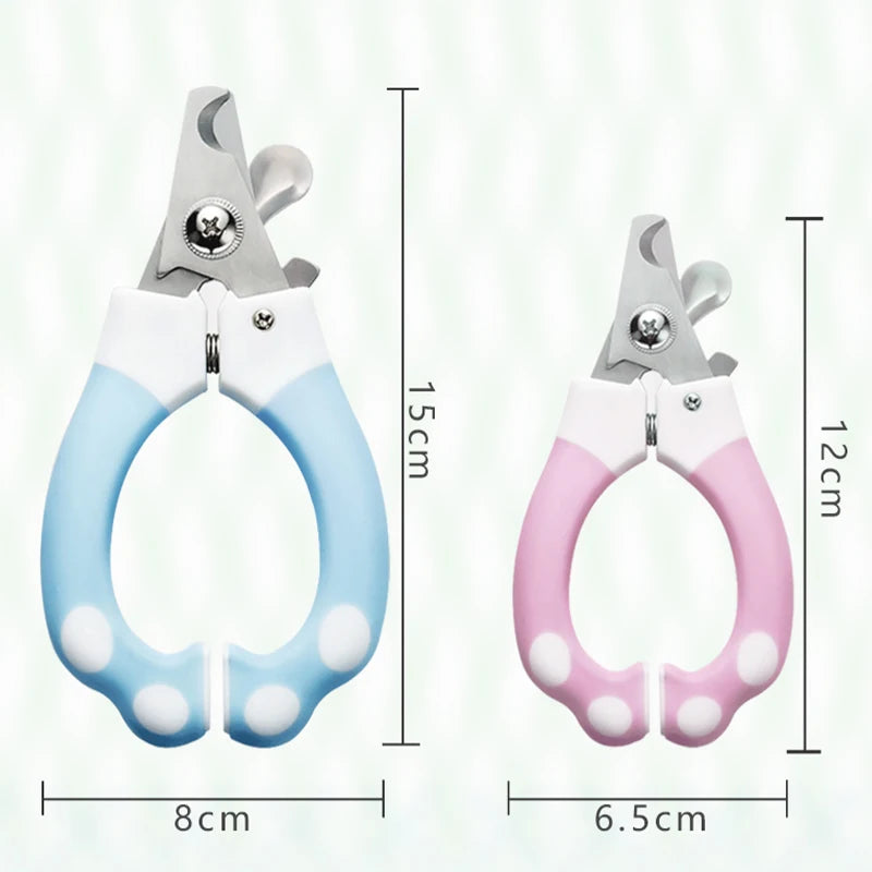 Safe and portable dog and cat nail clippers