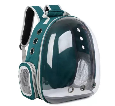 Breathable backpack cat bag, portable pet backpack