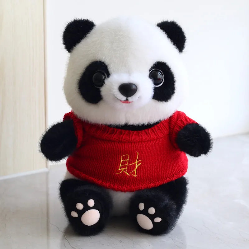 Pet Abebe Panda Plush Doll