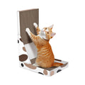 Vertical L-Shaped Cat Wall Scratcher Indoor Cat Tree for Scratching Comfortable and Fun Cat Furniture