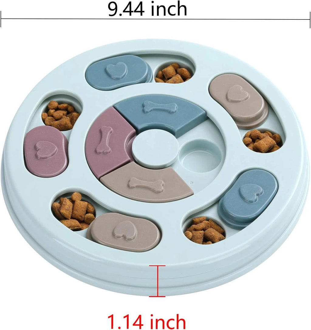Dog Puzzle Toy with Treats for Intelligence Training and Mental Stimulation