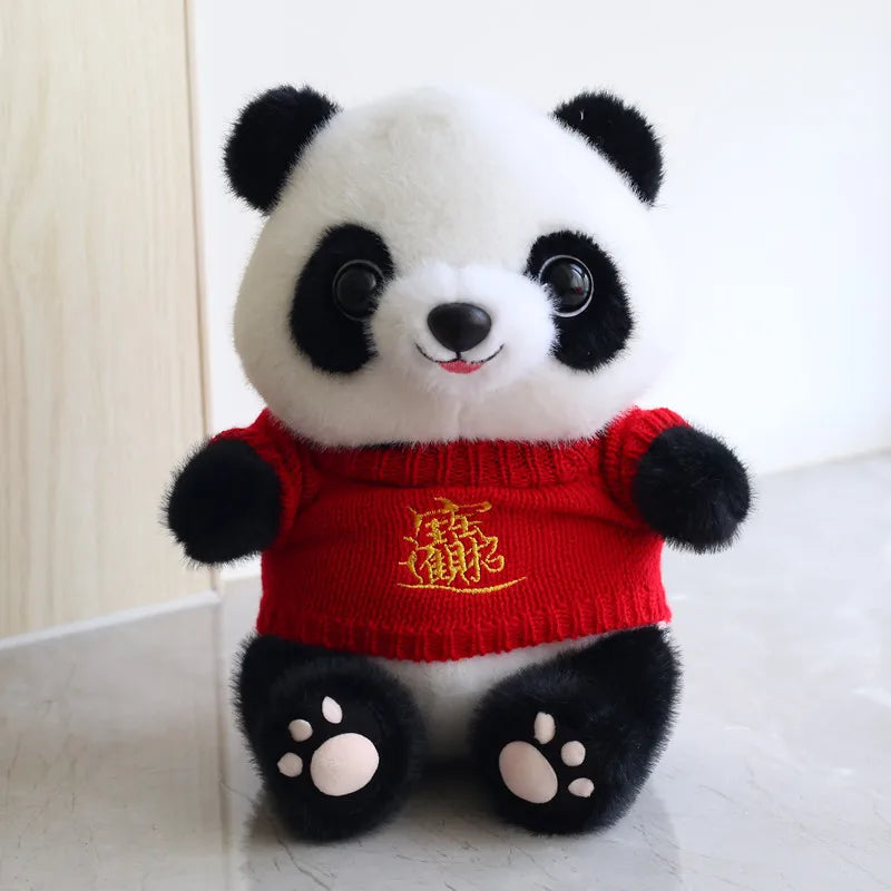 Pet Abebe Panda Plush Doll