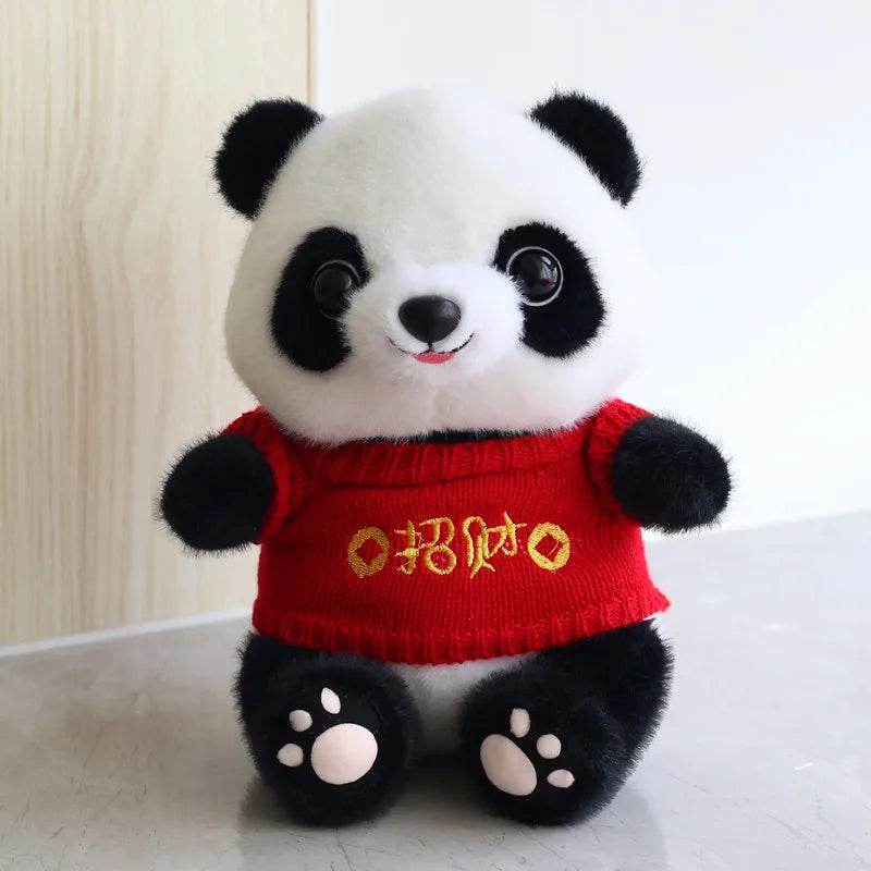 Pet Abebe Panda Plush Doll