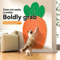 Self adhesive felt cat scratch board wall stickers with various cartoon shapes, durable cat furniture protection stickers