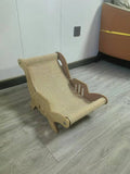 Wooden eco-friendly cat scratching board lounge chair, suitable for all seasons without mute, integrated scratch resistant cat bed
