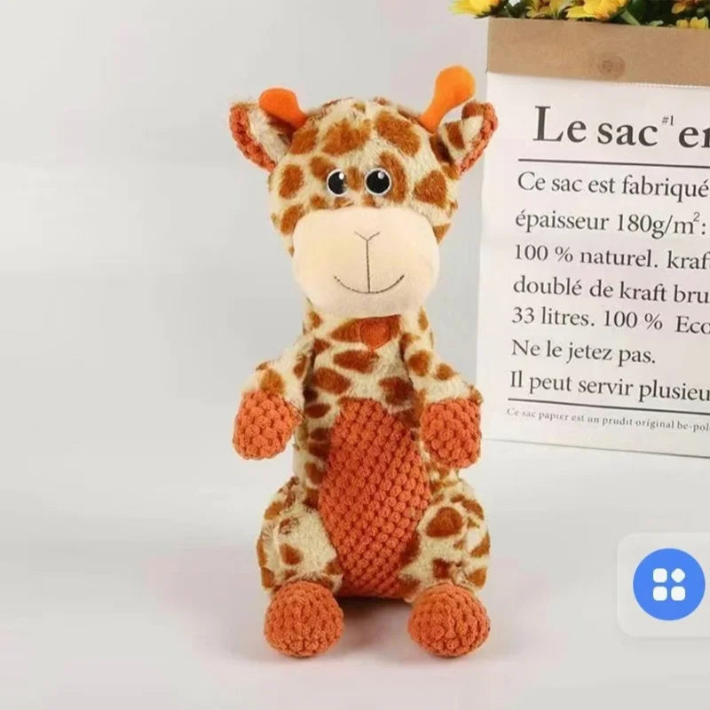 Environmentally friendly cartoon chew toy for dogs