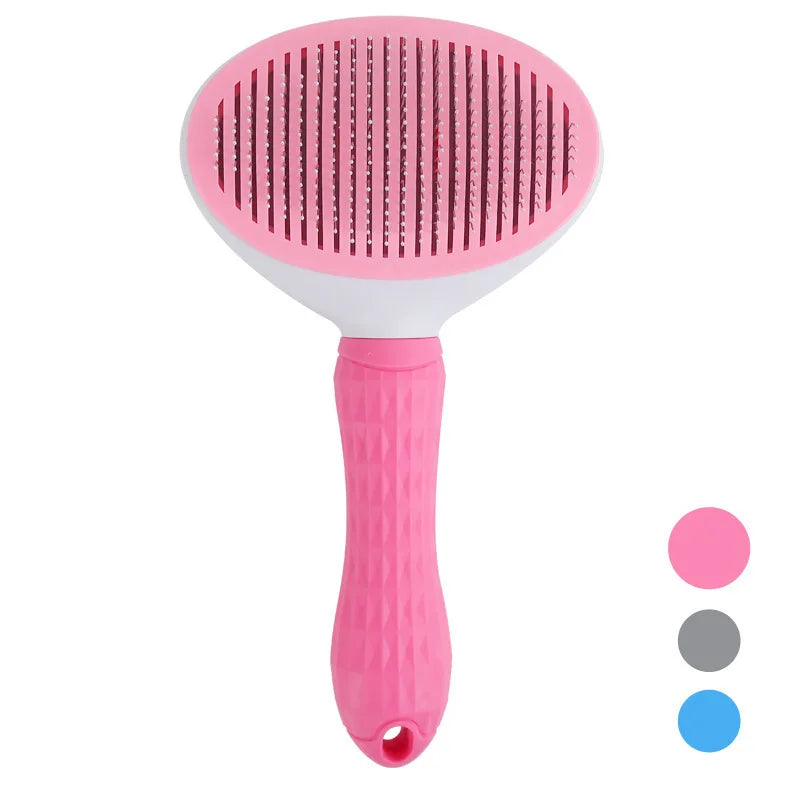 High quality icon like wholesale dog and cat hair comb self-cleaning pet hair cat beauty brush