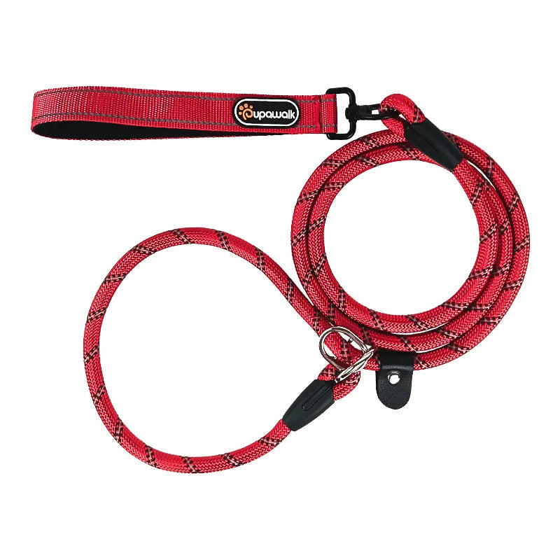 High quality luxury dog leash, comfortable and durable, suitable for mountaineering