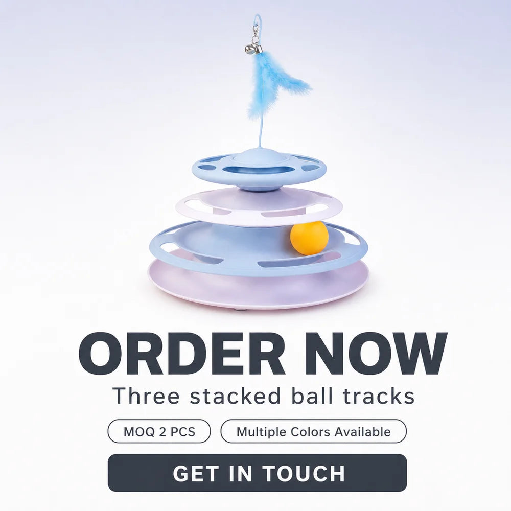 Plastic interactive toy, suitable for small to medium dogs and cats