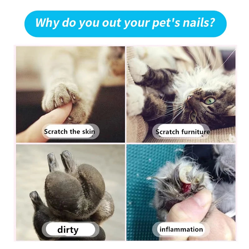 Safe and portable dog and cat nail clippers
