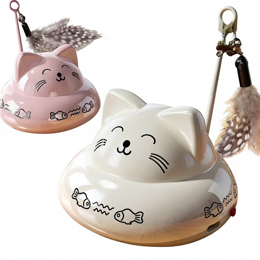 ABS Automatic Cat Hair Sensor Toy