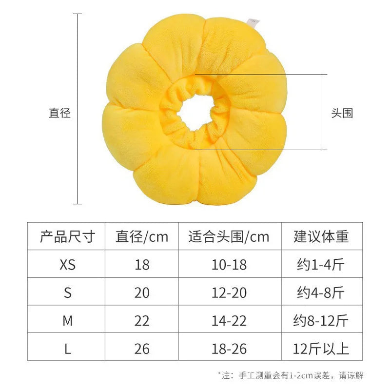 Flower shaped anti lick, anti scratch, anti scratch Elizabeth collar